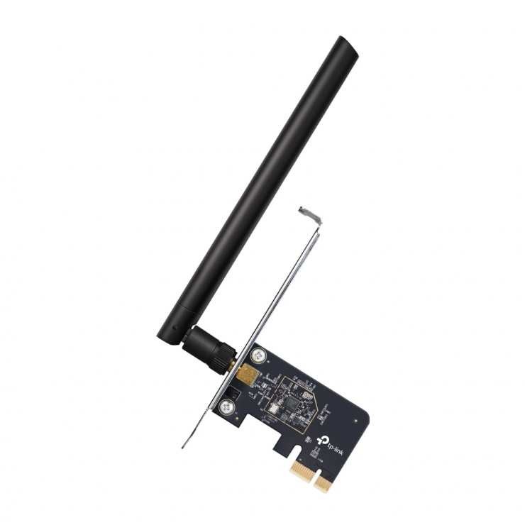 Imagine Placa de retea PCI Express AC600 Wireless Dual Band, TP-LINK ARCHER T2E